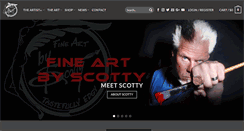 Desktop Screenshot of fineartbyscotty.com